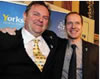 Welcome to Yorkshire Chief, Gary Verity, and TDF Director, Christian Prudhomme; a bromance made in Yorkshire!